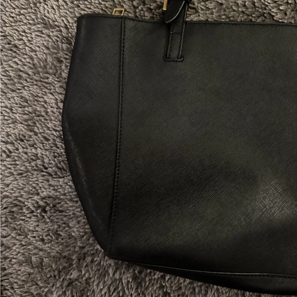 TORY BURCH York Buckle Steffiano Leather Tote